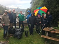Wombling in Kingswear