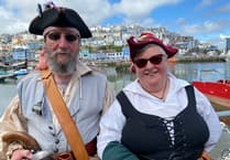 Ahoy me hearties! Sun shines for Brixham Pirate Festival
