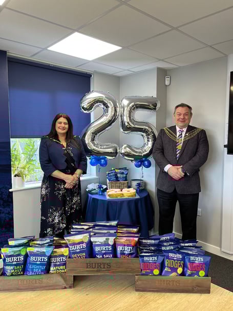 Mayor and Mayoress of Plymouth Cllr Mark Shayer and Samantha Shayer