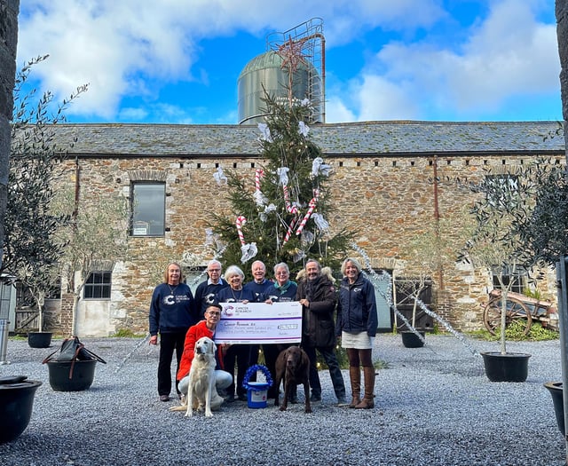 Staverton business raises almost £17k for Cancer Research UK 