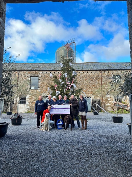 The ANRÁN team at Tidwell Farm
