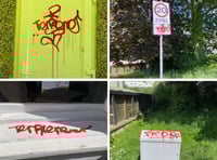On the hunt for Totnes graffiti vandals 