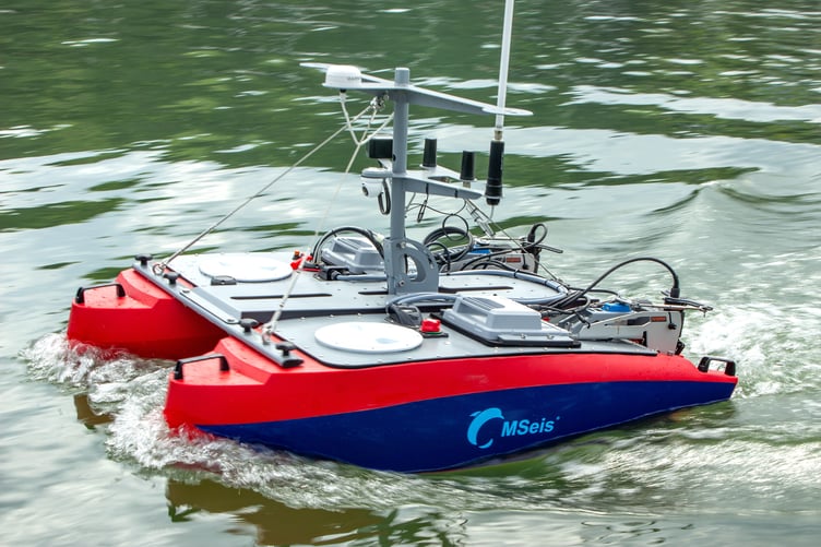 The electrically-powered drone or USV will be remotely operated