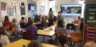 Local author inspires primary school pupils 