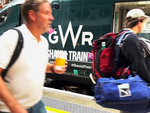 Shania Twain's special announcement delights train passengers