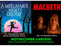 Two Shakespeare plays to be performed at Mothecombe