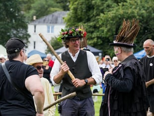 Preparations underway for the Marldon Apple Pie Fair
