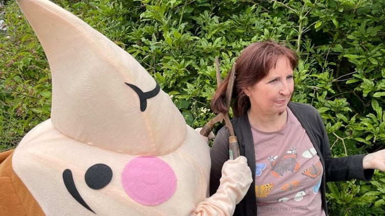 Lydia before the hair cut