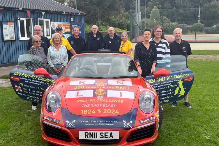 The Porsche 911 called 'Splash' arrives in Dartmouth