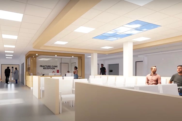The new fracture clinic is set to open early next year