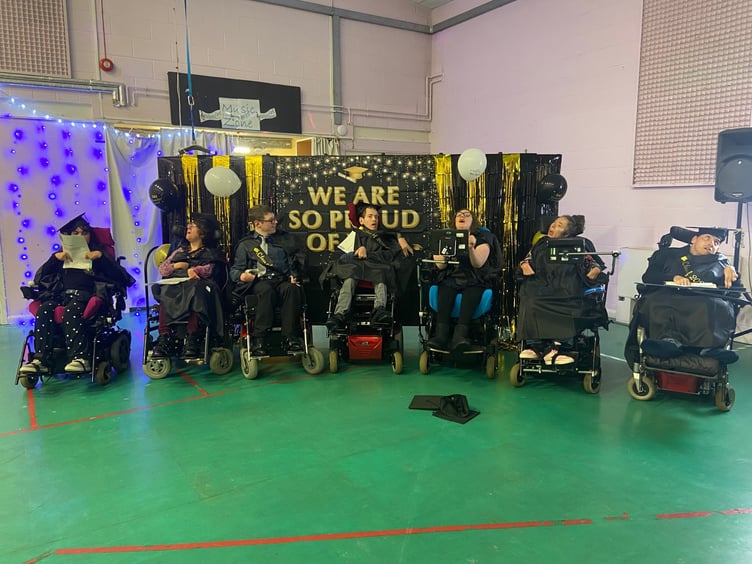 Dame Hannahs students at their graduation ceremony