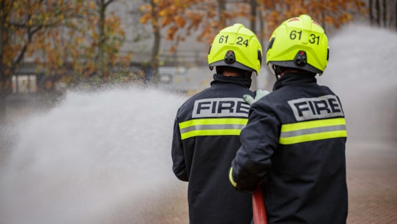 Fire service recruiting in Kingsbridge