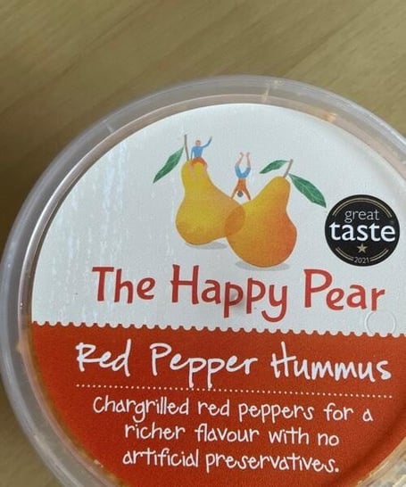 150g packs of the firm's Red Pepper Hummus are among the affected batches