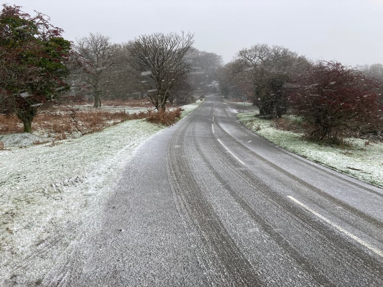 Difficult driving conditions