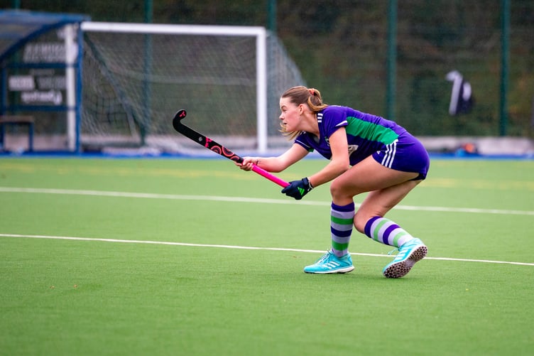 Tilly McEwen, who scored a brace in Ashmoor's 4-0 win at the top of the table against Dart