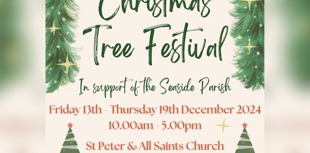 Malborough church hosts magical Christmas tree festival