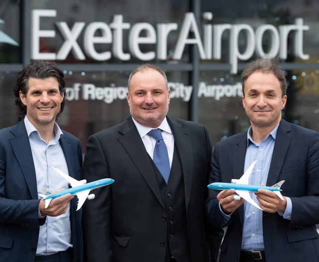 KLM to launch daily flights from Exeter to Amsterdam