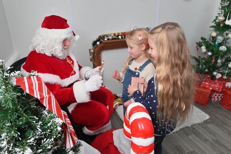Father Christmas visits Sherford