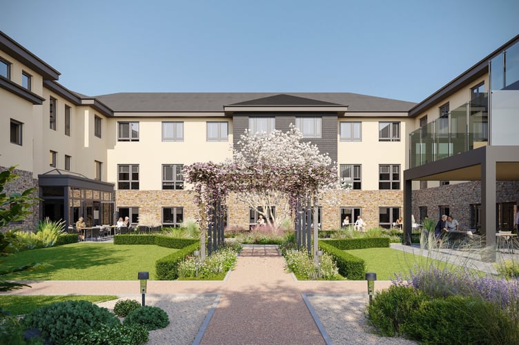 Bayards Court care home in Dartmouth