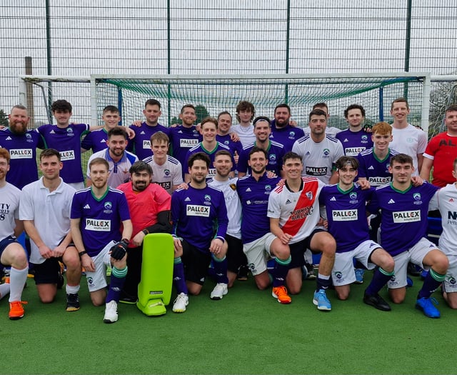 Inter-club clash marks a new year for Ashmoor HC