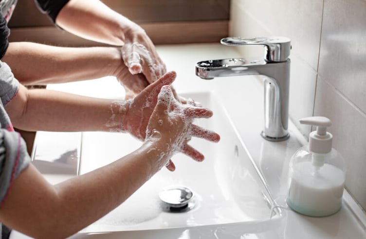 Handwashing properly