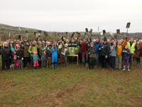 Hope Wood unveiled in South Brent