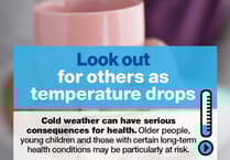Cold weather health alert issued for South West