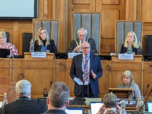 County council votes to postpone elections amid devolution rush