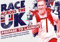 Navy and Marines charity event 'Race across the UK' finishing in Dartmouth