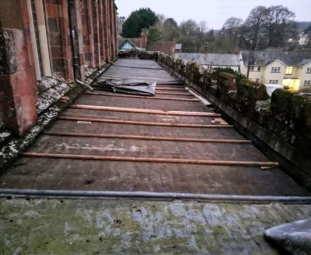Lead worth thousands stolen from Crediton Parish Church roof
