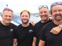 Atlantic crew's boat skewered by 12ft marlin