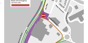 Woolwell to The George roadworks update
