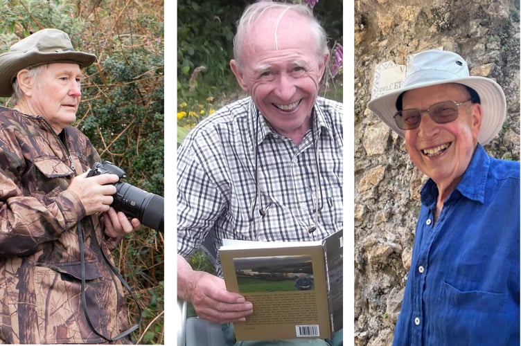 Geoff, Gordon and Mike in their Natural Habitats - Alice Henderson