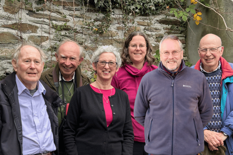 Nature Diary Team from left to right Geoff, Gordon, Fiona, Alice, Nigel and Mike - Alice Henderson