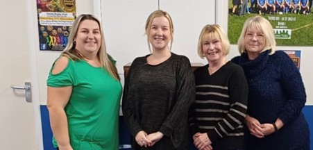 Fordetts l to r, Lindsay Cackett, Emily Stolworthy, Sarah Life and Jane Hingston 