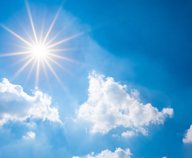 Breezy and dry weather continuing today and tomorrow