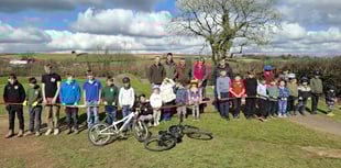 Halwell & Moreleigh pump track officially opens