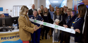 Seaside wall art transforms Torbay Hospital