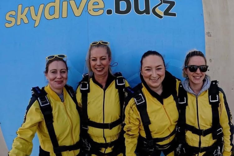 (l-r) Samantha Bryant, Cassandra Short, Linzi Pearse and Carla Terry