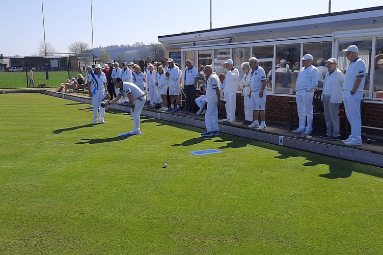 Totnes Bowls Club opening 05-04-25