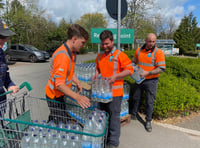 Water back on, says South West Water