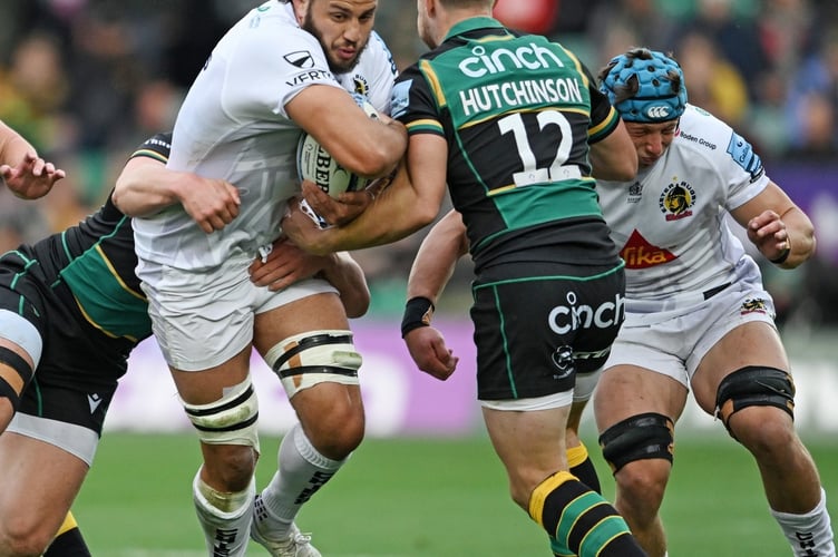 Exeter Chiefs welcome back both Ethan Roots (left) and Ross Vintcent into their starting line-up for Sunday's Premiership trip to Gloucester