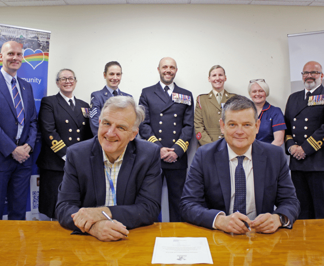 UHP re-signs the armed forces covenant