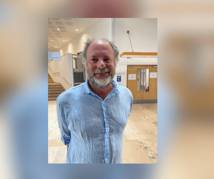 Lib Dem Julian Brazil - Image courtsey: Alison Stephenson, Radio Exe