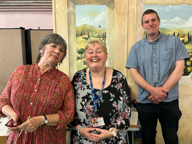 Stephanie Austin, Debbie Lumsdon and Matt Steele