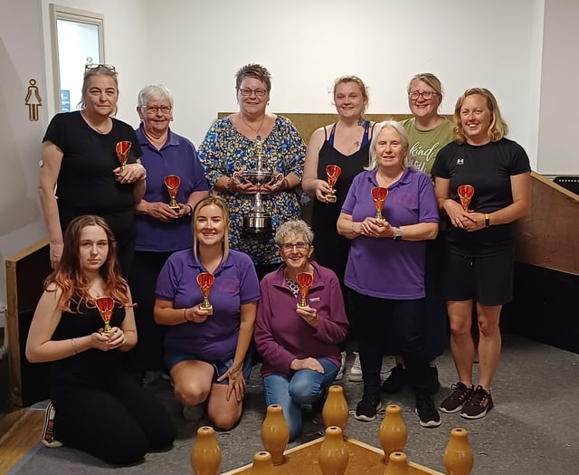 Totnes ladies bring home the silverware