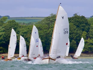 Salcombe Yawls and Laser Open drama