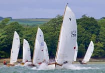 Top Racing Action at Salcombe Yawls event