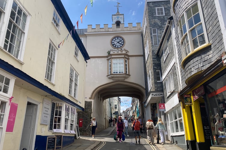 Fore Street in Totnes