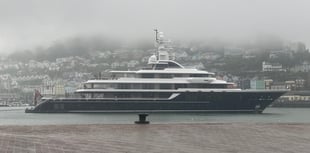 Moonstone superyacht with new features docked in Dartmouth 